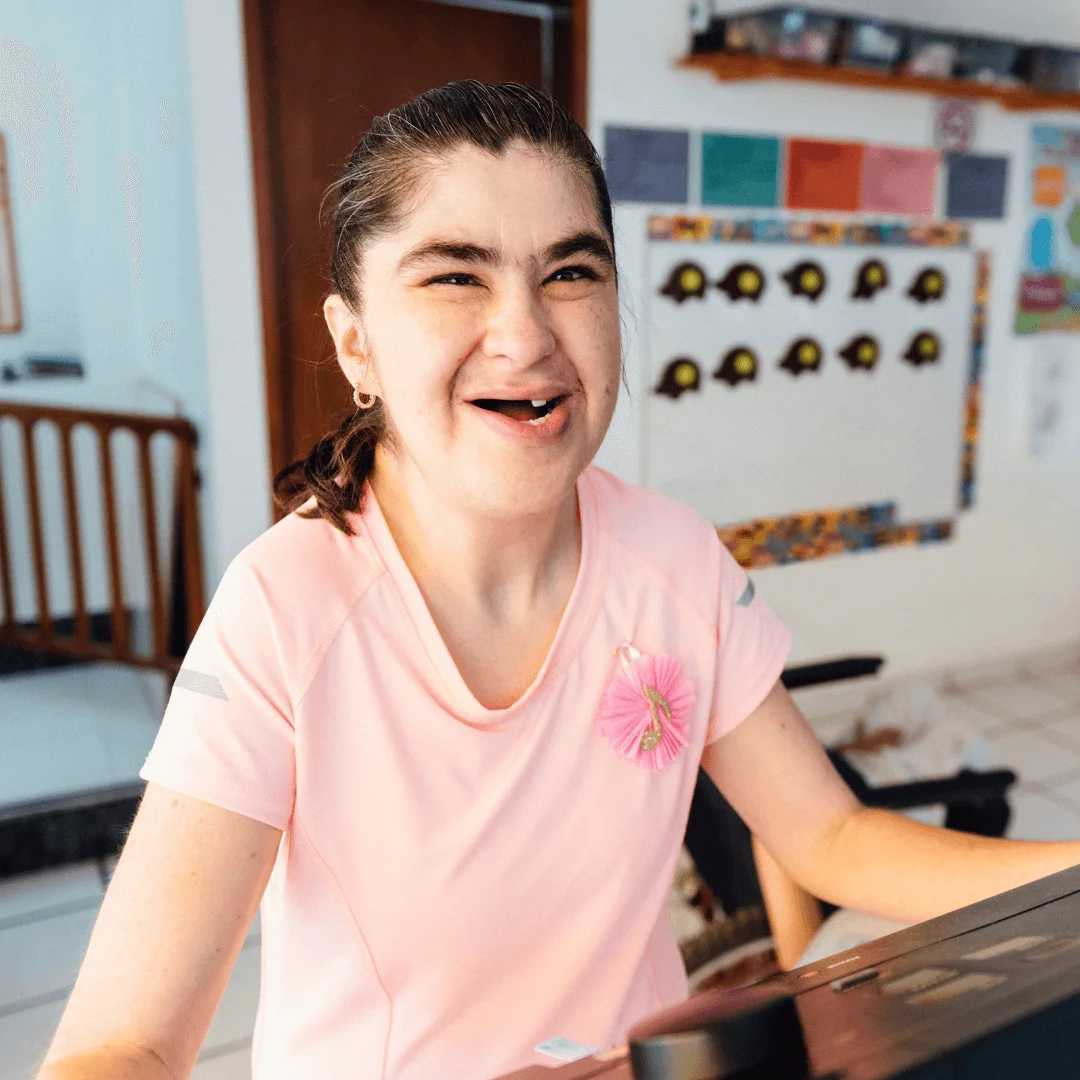 laughing girl