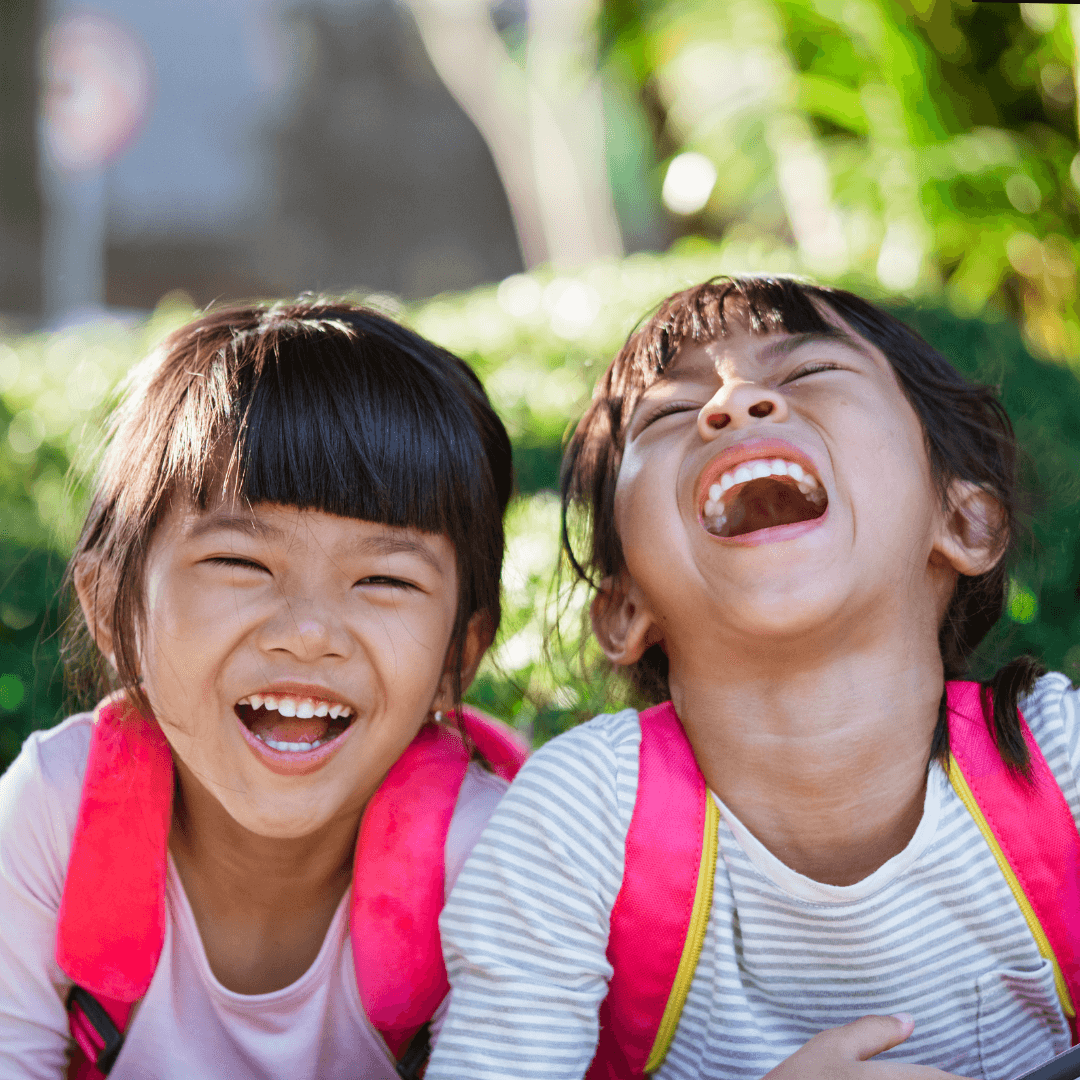 laughing girls